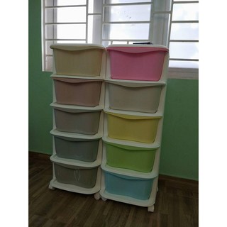 Tủ nhựa đựng đồ 5 tầng ( cao 97cm)