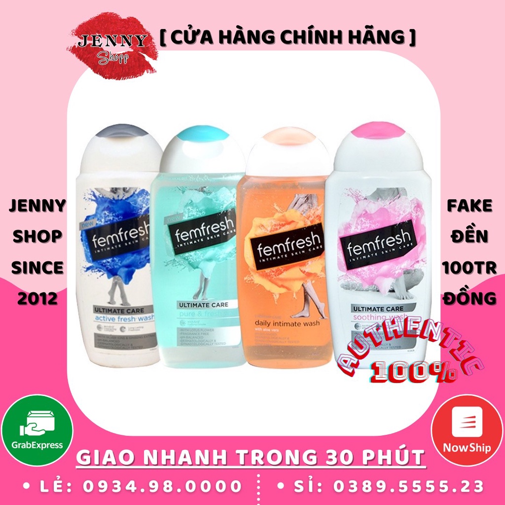 Dung Dịch Vệ Sinh Phụ Nữ Femfresh Ultimate Care