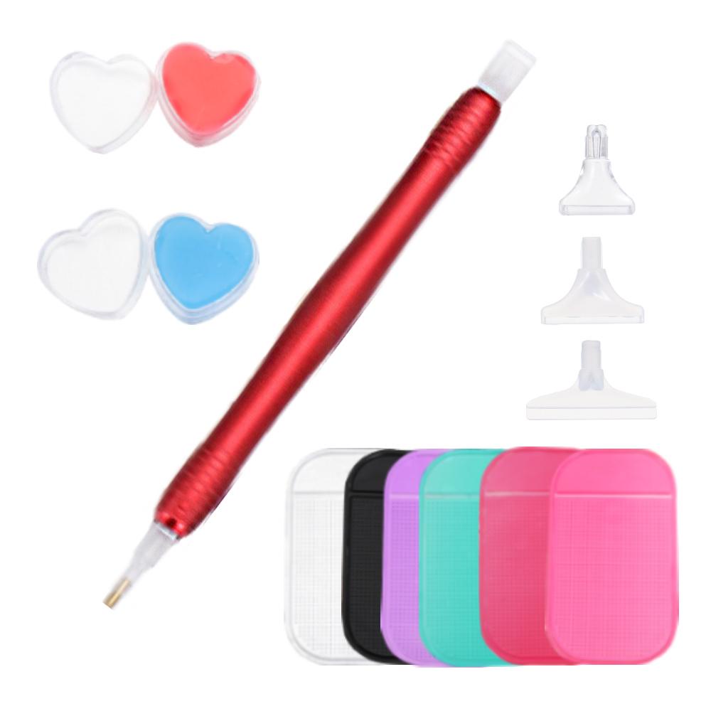 Bút Khoan Lỗ 5D Hình Sâu Bướm Dùng Làm Tranh Thêu Chữ Thập DIY