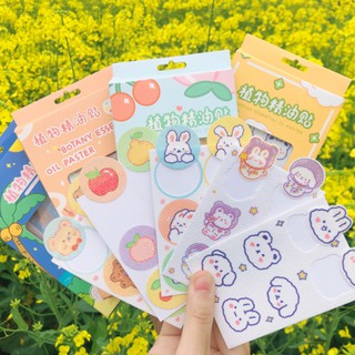 Set hộp 36 miếng (6 tờ) sticker hình dán chống muỗi đốt đáng yêu cho bé