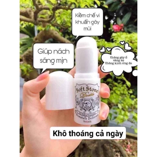 Lăn khử mùi đá khoáng Soft Stone Nhật Bản