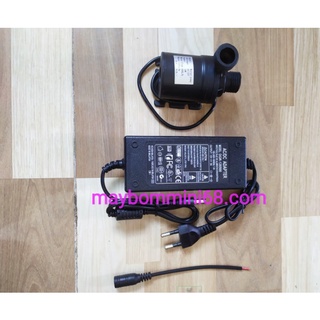 Máy bơm không chổi than 12v 19w kèm nguồn 12v-5a