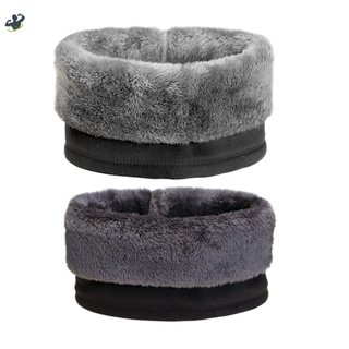 Khăn ống len lót lông quàng cổ giữ ấm chống gió tiện dụng dành cho cả nam và nữ