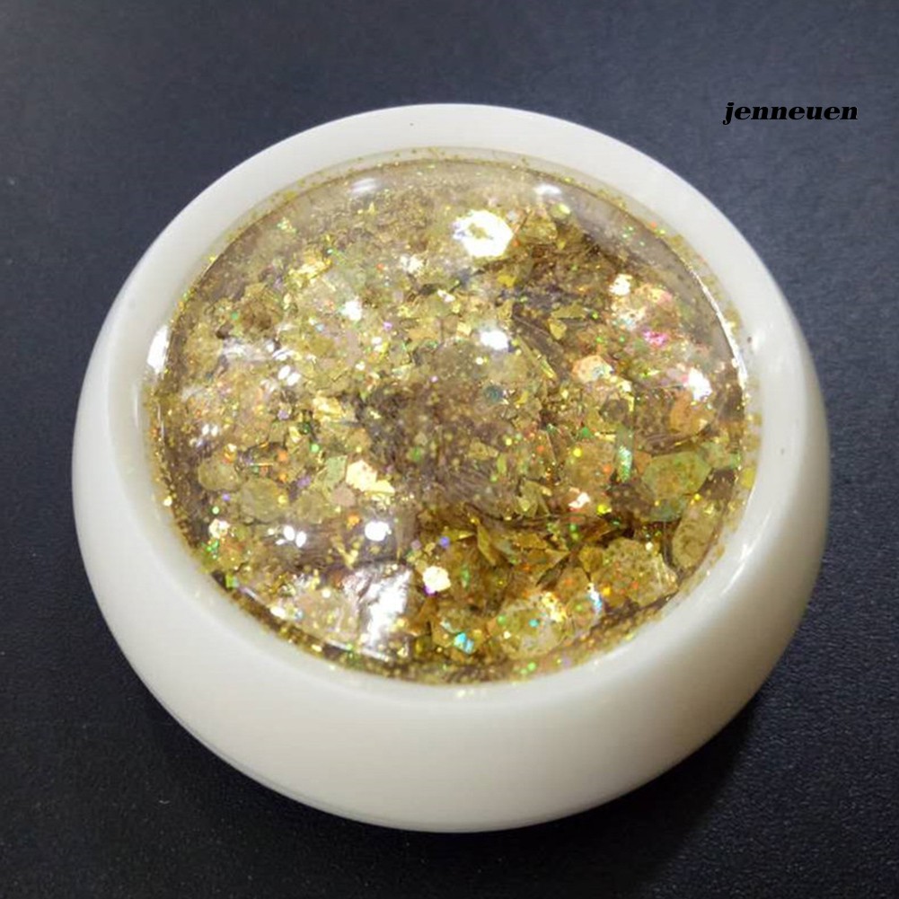 Hộp phấn kim tuyến trang trí móng tay nghệ thuật lấp lánh thời trang