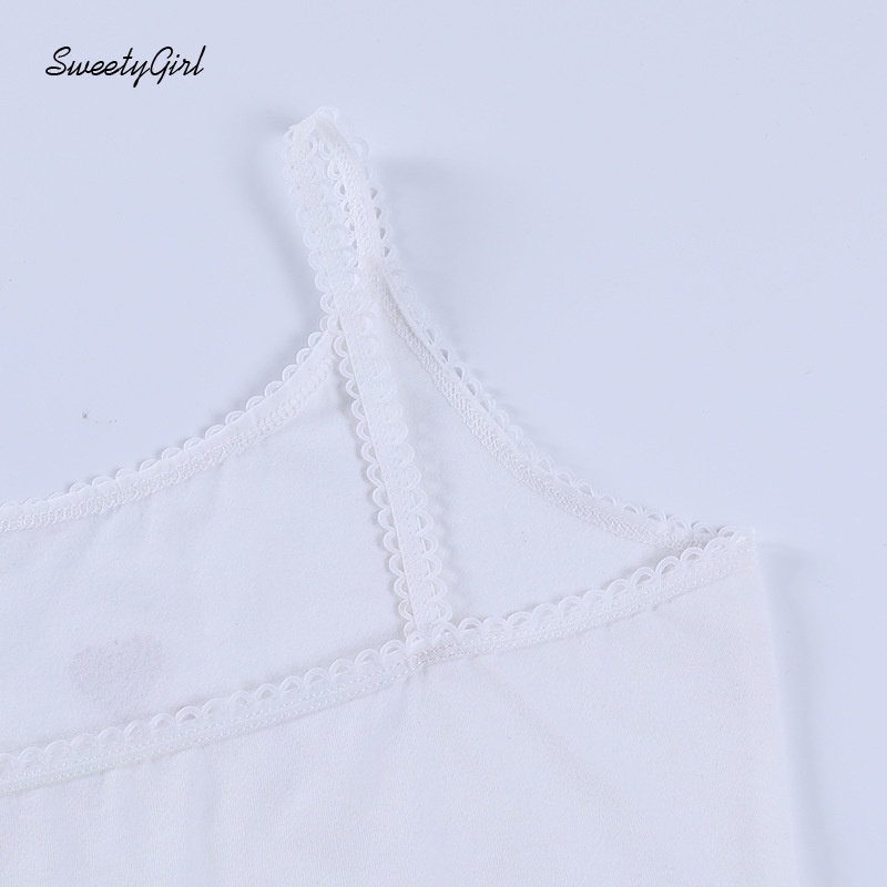 Áo Hai Dây In Chữ Thời Trang Quyến Rũ 2022 Cho Nữ