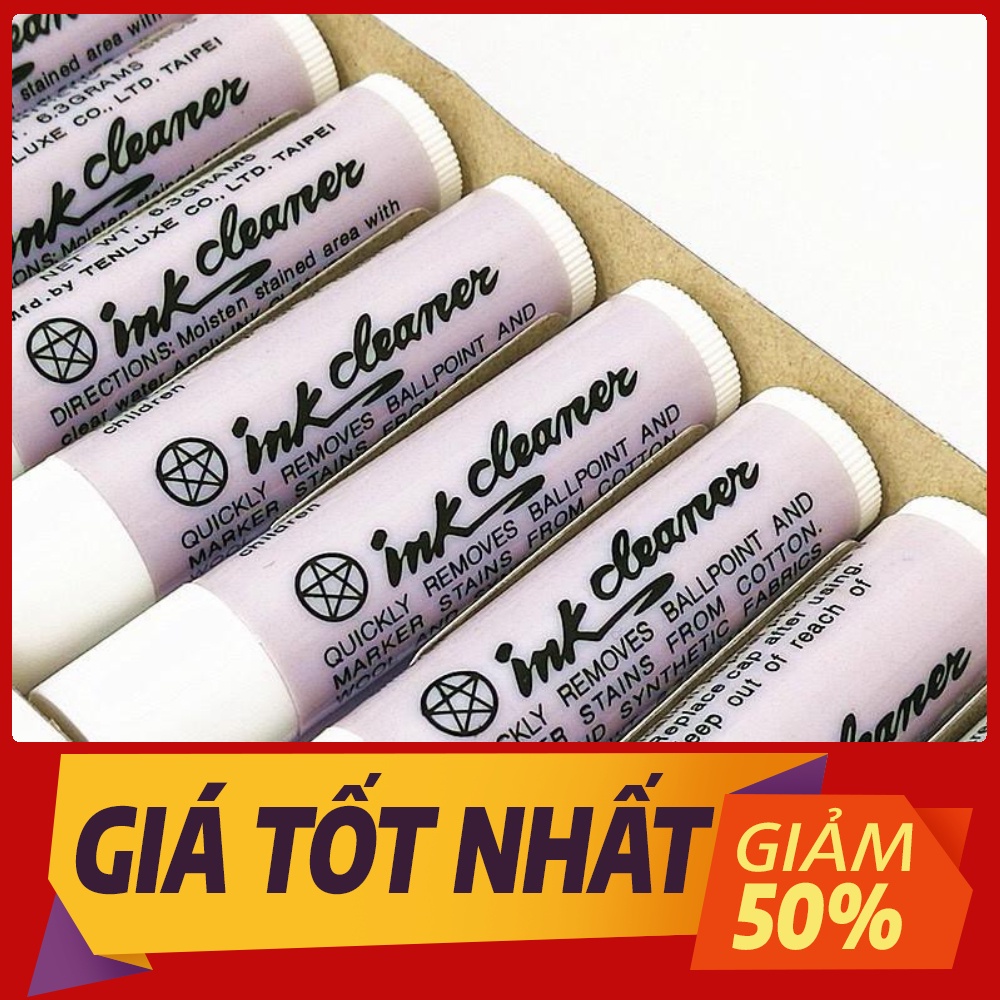 gôm tẩy mực bút bi trên vải không tặng đèn ngủ đêm