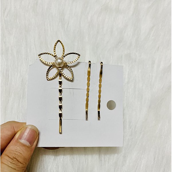 Kẹp tóc Hàn Quốc / Kẹp tóc mái phong cách Hàn Quốc sang chảnh FREESHIP 50k - Linh tinh 10k