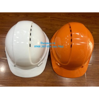 Mũ bảo hộ lao động Bảo Bình thông thoáng hơi, đuôi nút vặn- Mã N.011