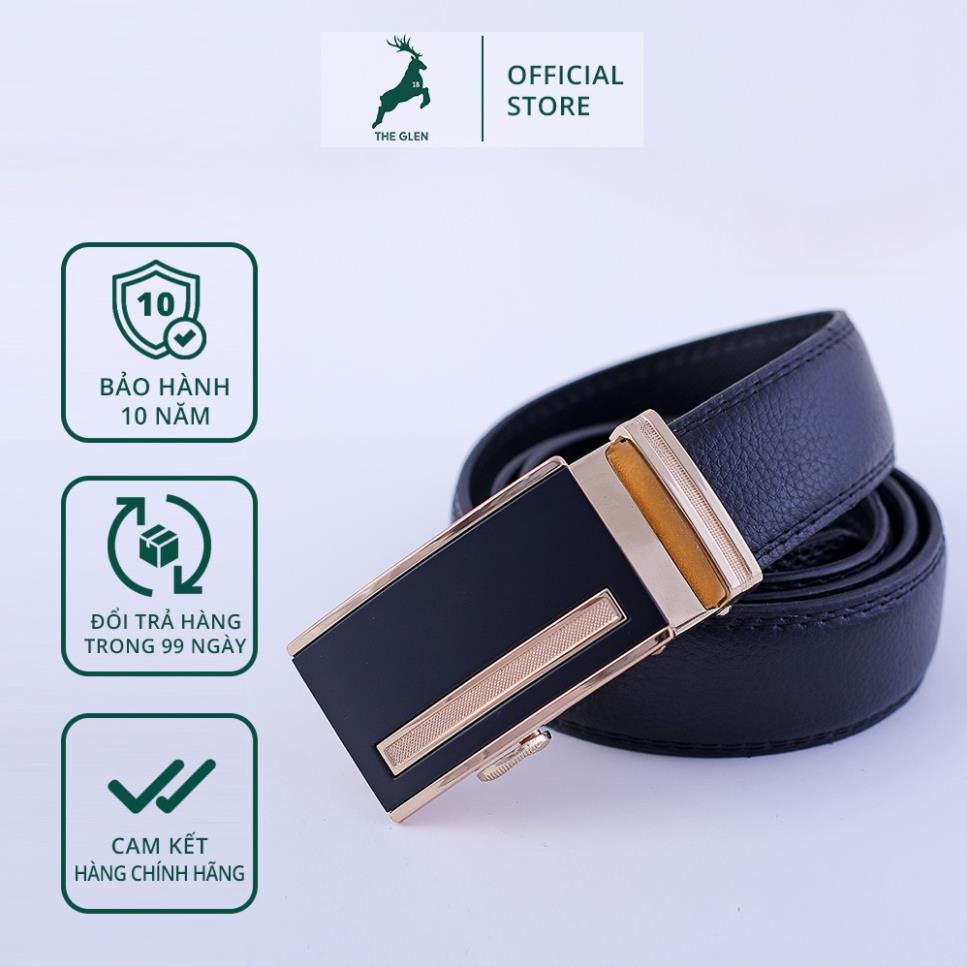 Thắt lưng nam thời trang hàn quốc - Dây lưng nam cao cấp 2021 da PU bảo hành 10 năm THE GLEN TG120