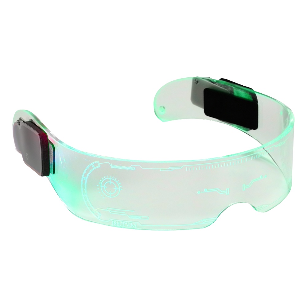 Led Glasses Neon Party Luminous Glasses Light Up Glasses Rave Costume Party Decor Sunglasses Halloween Decoration