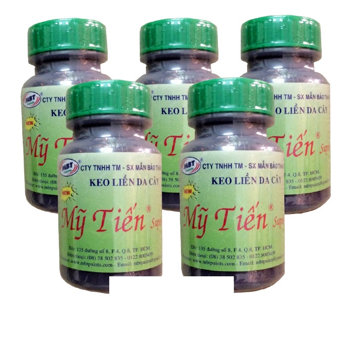 Keo Mỹ Tiến đen super, keo liền sẹo - Liền Da Cây (100g)