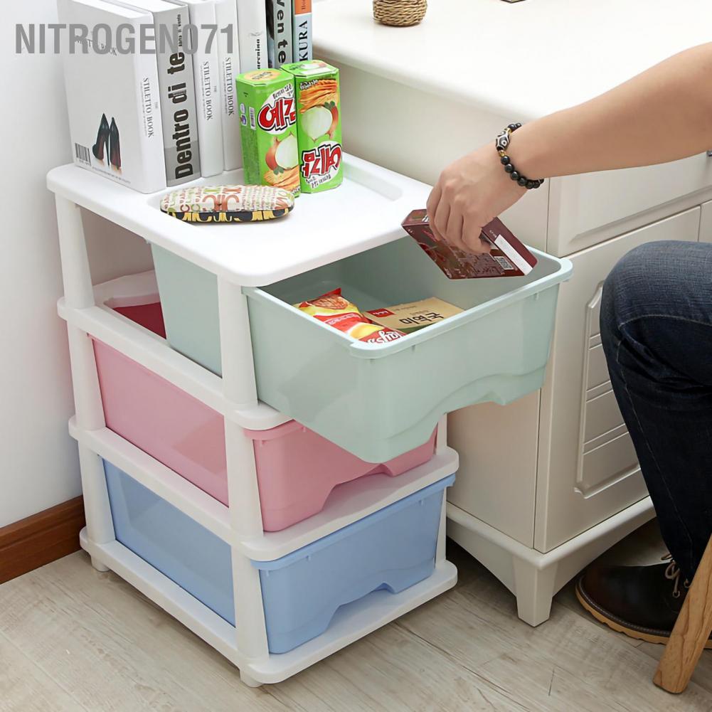 Nitrogen071 Tủ lưu trữ ngăn kéo tại nhà Nhiều lớp có thể điều chỉnh được cho phòng ngủ Phòng tắm nhà bếp