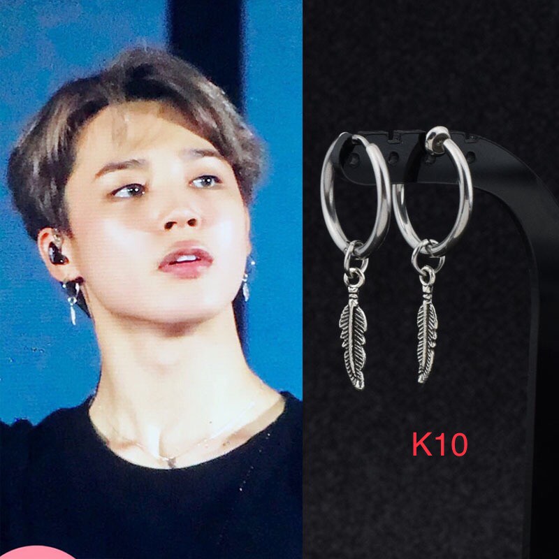 Bông tai nam nữ, bông tai unisex K10