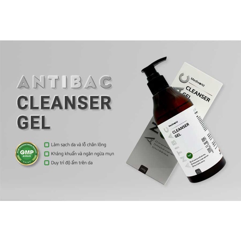 Sữa rửa mặt kháng khuẩn ANTIBAC CLEANSER GEL