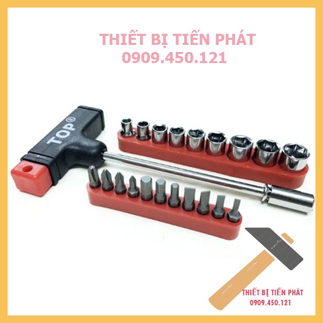 BỘ TUÝP CẦN CHỮ T 22 CHI TIẾT - TOP HOẶC CENTURY CAO CẤP CHÍNH HÃNG