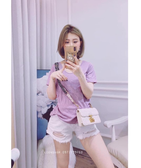 Nhập WA9925 giảm 25K cho đơn 200K Áo phông giấy 5 màu siêu hot