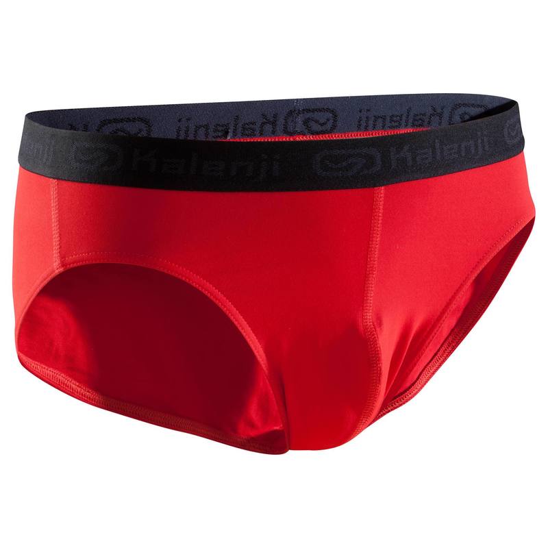 Quần lót chạy bộ thoáng mát Decathlon KALENJI cho nam - Đỏ size S