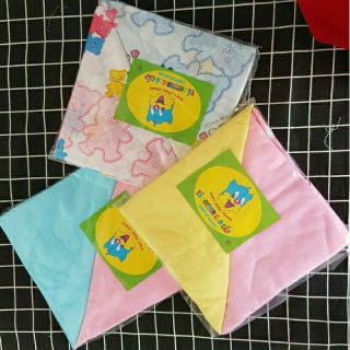 (10chiếc) Tã chéo màu cotton trẻ sơ sinh