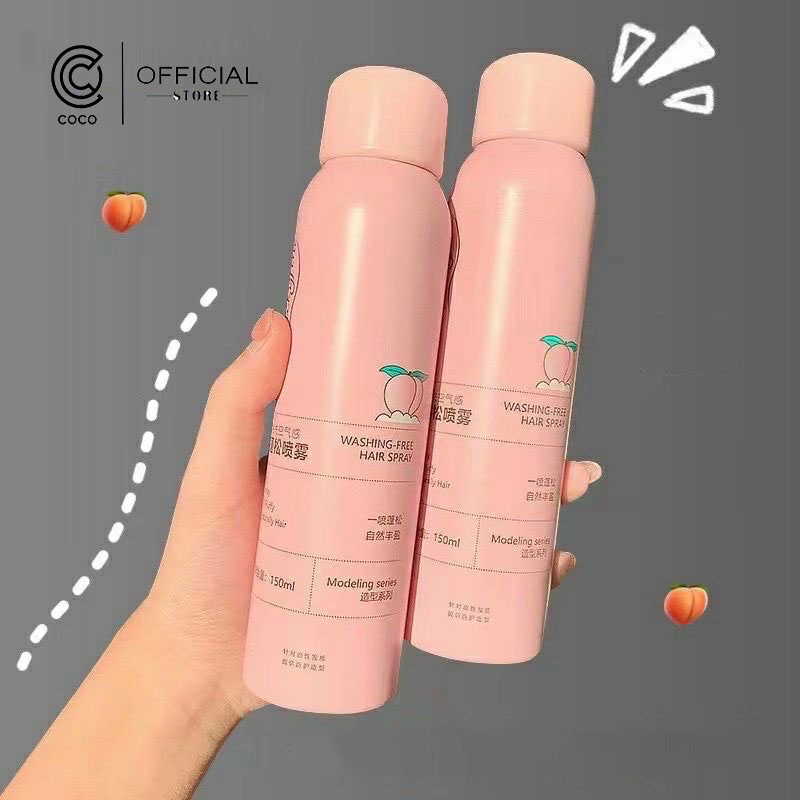 Dầu gội khô vị đào 150ml mẫu mới 2022 tạo phồng tóc