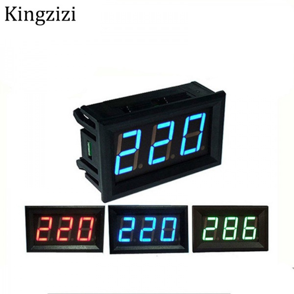 Thiết Bị Đo Điện Áp Kỹ Thuật Số 110v-220v-380v AC 70V Sang 500V 0.56 inch