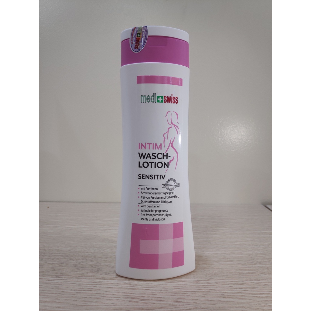 Dung dịch vệ sinh phụ nữ khi mang thai và sau sinh MEDI+SWISS ITIM WASCH-LOTION SENSITIV