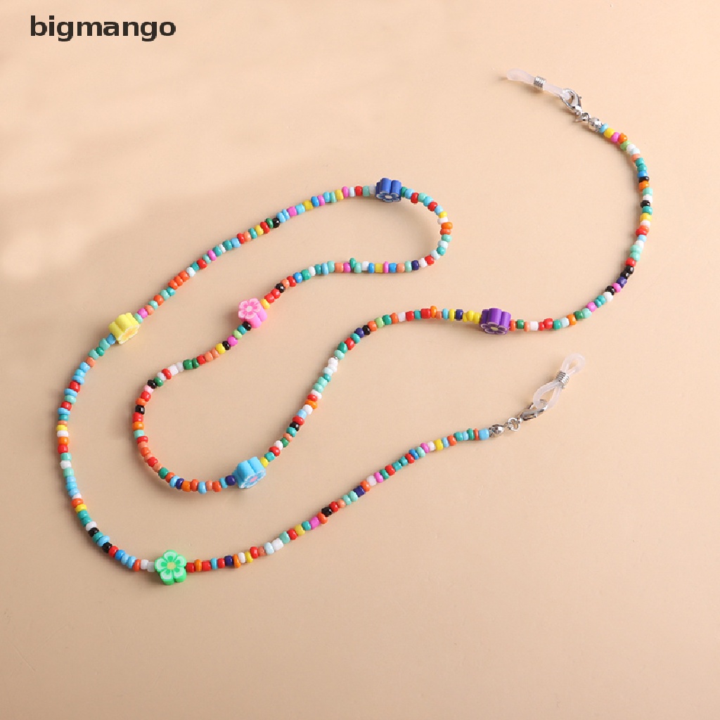 Bmvn Bohemia Colorful Beads Eyeglasses Chain Neck Strap Rope Eyewear Hanging Jewelry Jelly