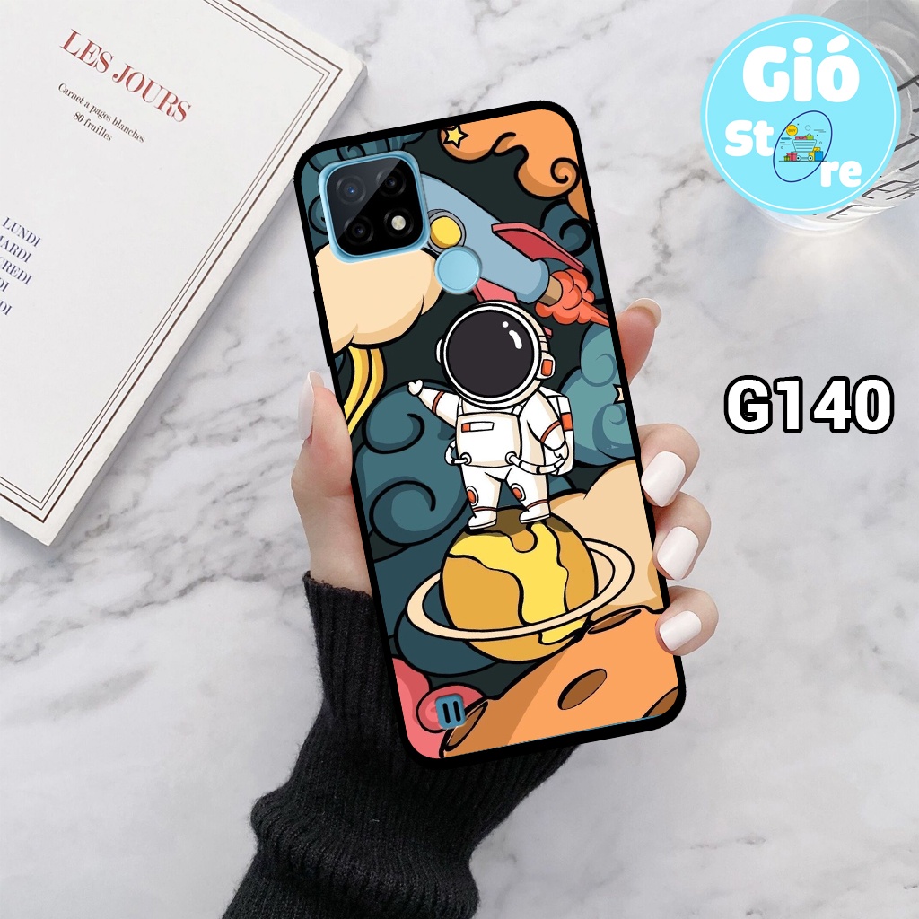 Ốp lưng REALME C21Y/ C25Y/ C12/ C15 - Ốp điện thoại OPPO in hình phi hành gia đáng yêu, vũ trụ,lưng nhựa cứng viền dẻo