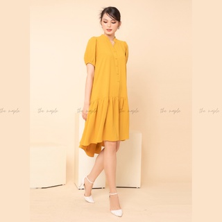 Đầm công sở đuôi cá THE MAPLE Vàng