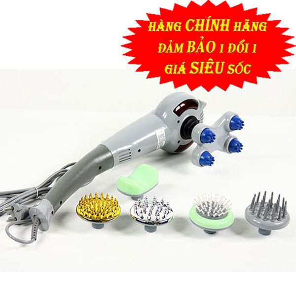 MÁY MASSAGE TOÀN THÂN CẦM TAY 7 ĐẦU MASSAGER B-999