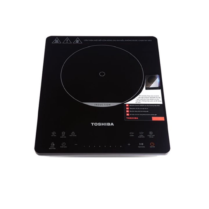 Bếp Điện Từ Toshiba IC-20S3PV - Cảm Ứng,6 Chế Độ Nấu-Hàng Chính Hãng Bảo Hành 12 Tháng