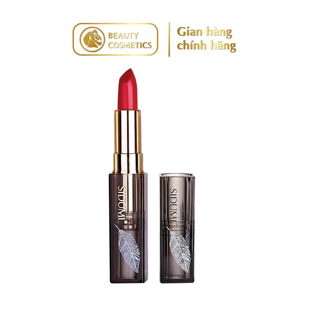 Son dưỡng môi có màu Sidumi Last Lipstick dưỡng ẩm lâu trôi chính hãng Hàn Quốc 4g SDM 602