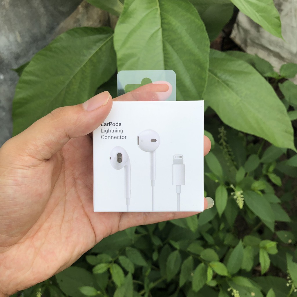 Tai Nghe iPhone 7/ 7plus/ 8/ 8plus/ X/ XR/ XS/ XSMAS/ 11/ 11Pro/ 11ProMax/ 12/ 12Pro/ 12Pro Max - EarPods Lightning Zin