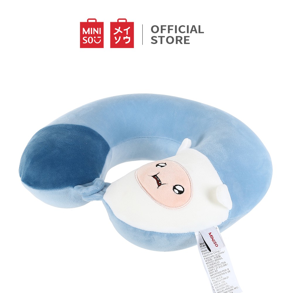 [Mã LIFEHL9 giảm 8% tối đa 100K đơn 250K] Gối chữ U cao cấp Miniso nâng đỡ cổ khi đi xe nhiều màu sắc