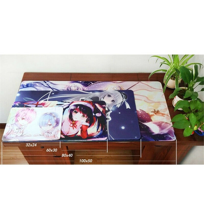 Tấm Lót Chuột Và Bàn Phím Cỡ Lớn In Hình Anime Guilty Crown Yuzuriha Inori