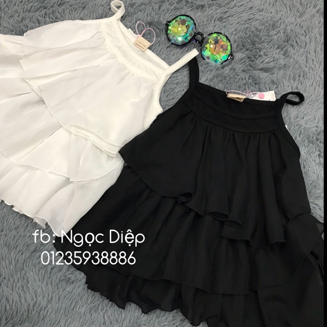 Áo 2s phối voan bé gái