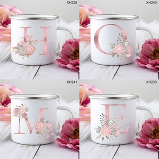 Flora Chữ In Men Cốc Cà Phê Đảng Nước Uống Cốc Nước Cốc Cốc Nhà Bếp Drinkware Nhà Ấm Nhà