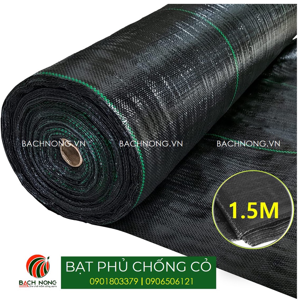 Tấm bạt phủ gốc chống cỏ dại mọc cho gốc cây 1,5mx1,5m loại tốt xuất khẩu
