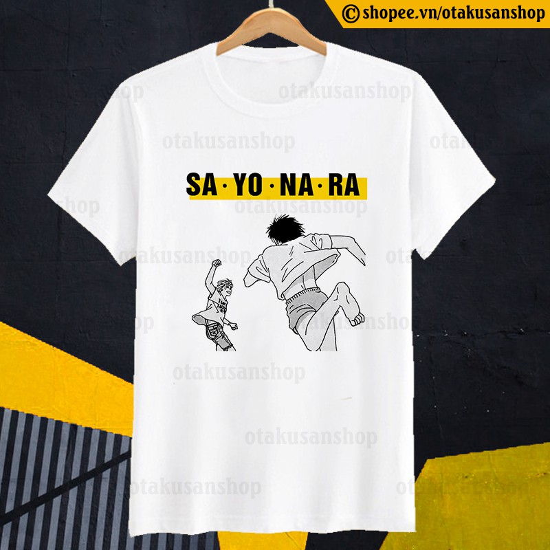 Áo thun Banana Fish SA YO NA RA ngắn tay
