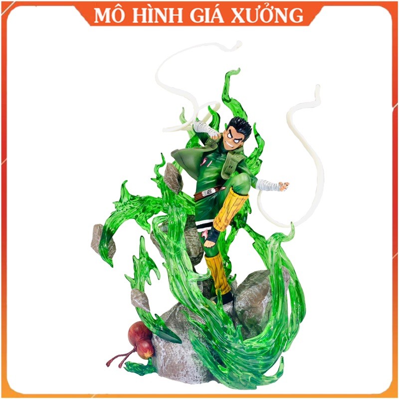 Mô Hình Nhân Vật Rock Lee cao 30cm - Học Trò Của Might Guy -  Jinchuriki Cửu Vĩ Shippuuden - Tượng Figure Naruto