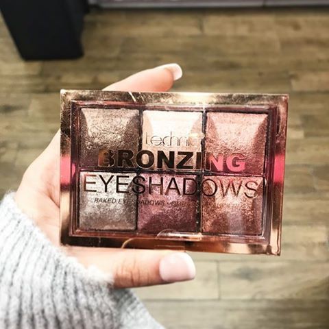 Bảng phấn mắt Technic bronzing Eyeshadows Ouibeaute