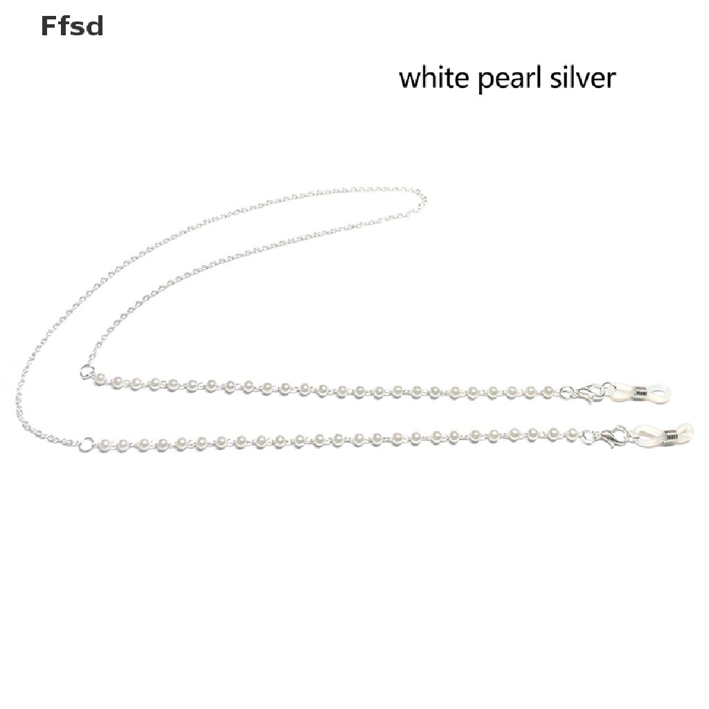 Dây Chuỗi Ngọc Trai Đeo Mắt Kính Chống Rơi Thời Trang Cho Nữ