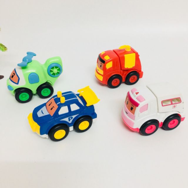 Đồ chơi bộ xe cảnh sát poli nhựa abs cao cấp