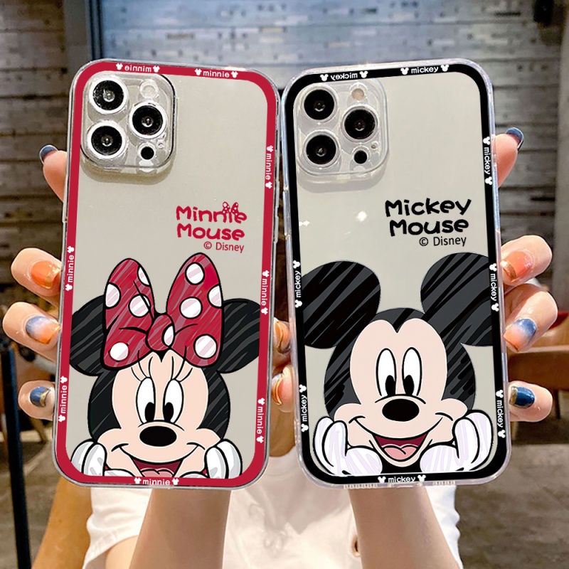 Ốp Điện Thoại Tpu Mềm Chống Sốc In Hình Disney Cho iPhone 11 12 13 pro max XS X XR XSMax 7 8 6 6s plus SE 2020