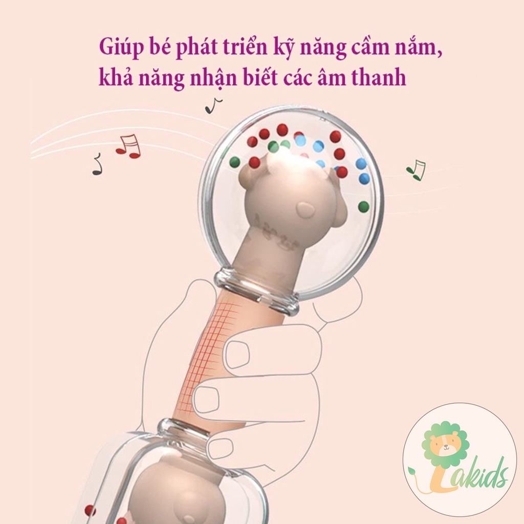 Bộ đồ chơi xúc xắc gặm nướu cho bé LAKIDS siêu cao cấp cho hộp đựng hình cá heo