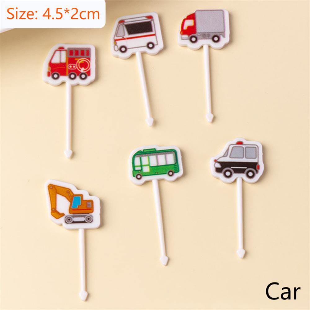 Bộ 6 Nĩa Ăn Trái Cây Hình Gấu Koala Dễ Thương Cho Bé G5L6