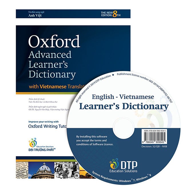 Sách - Oxford Advanced Learner's Dictionary Anh - Việt (bìa cứng) (kèm CD)