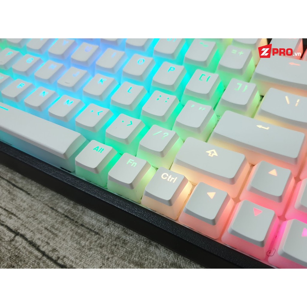 Bộ Keycap Pudding V2 (143 Keys) Hỗ trợ layout 68,84, Razer, Corsair