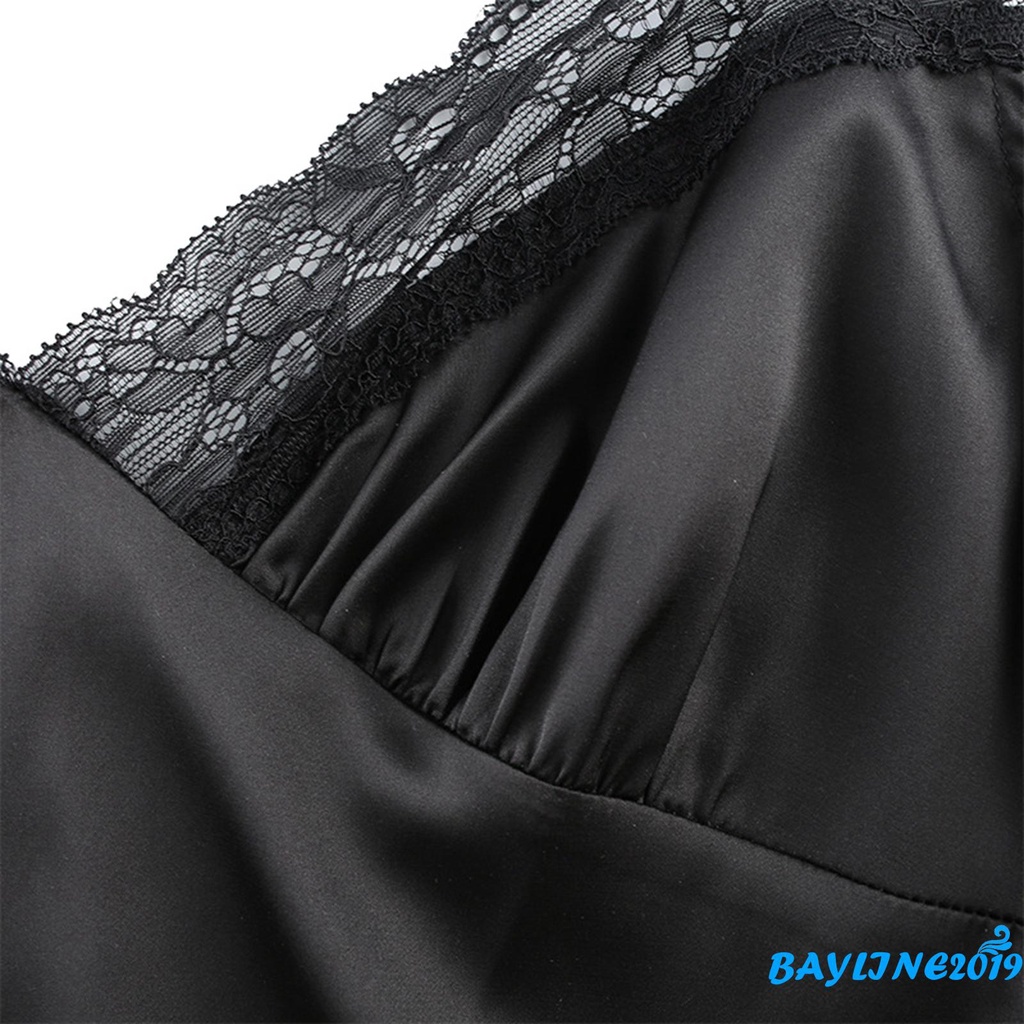 Đầm Dây Nữ Cổ Chữ V Lưng Trần Xẻ Tà Quyến Rũ