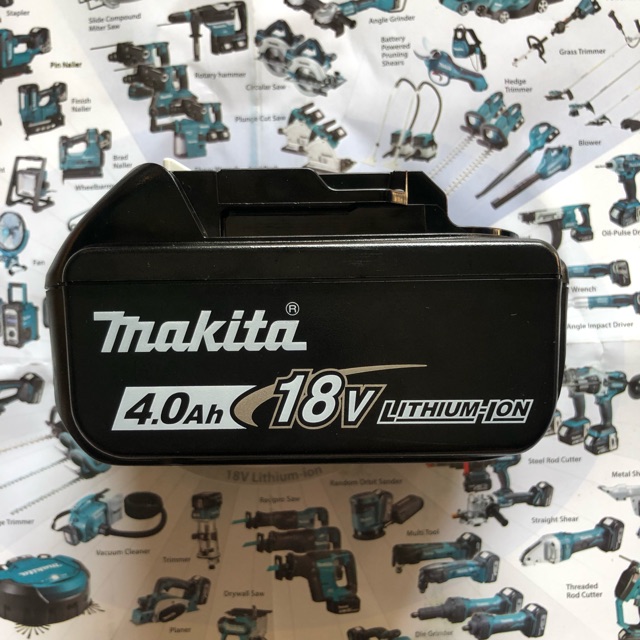 Pin makita 18 v - 4ah hàng mỹ mới 100%