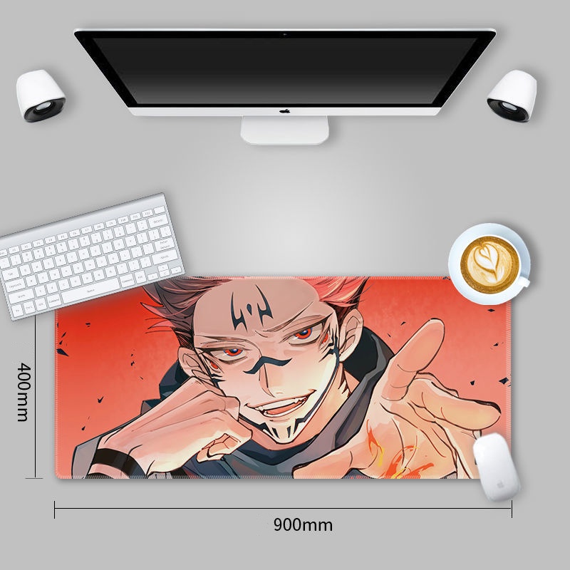 Jujutsu Kaisen Chú Thuật Hồi Chiến anime pad chuột lớn Miếng Lót Chuột, Bàn Di Chuột